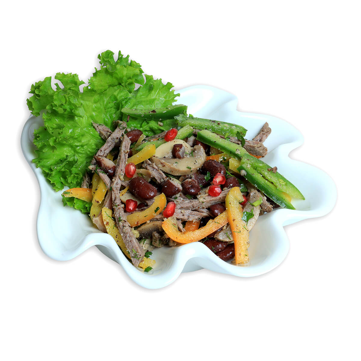 Lenten Season: Senna salad